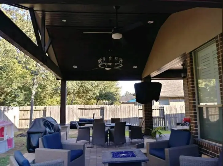 Seating Decoration in Patio Area